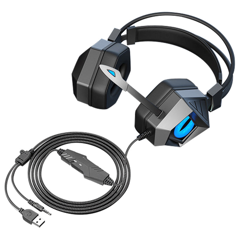 SY-G15 Wired Gaming Headphones HD Microphone HiFi Computer Gamer Lighting Headset SY-G15 Wired Gaming Headphones HD Microphone HiFi Computer Gamer Lighting Headset